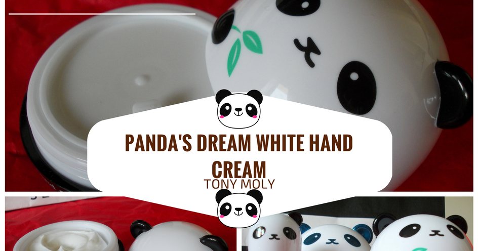 Lifestyle by Ladyflower.: Recenzja: TONY MOLY - Panda's Dream White Hand Cream.