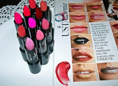 Recenzja: My Secret I Love Matte Lips - matowe pomadki.  | Lifestyle by Ladyflower.