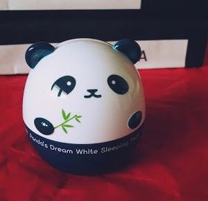 Lifestyle by Ladyflower.: Recenzja: TONY MOLY Panda’s dream – White Sleeping Pack.