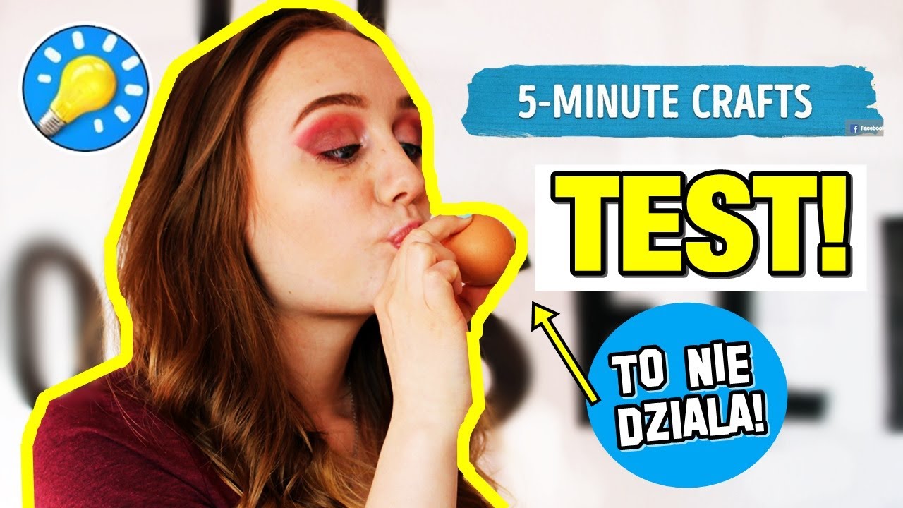 TESTUJE SZTUCZKI Z KANAŁU 5-MINUTE CRAFTS! 2