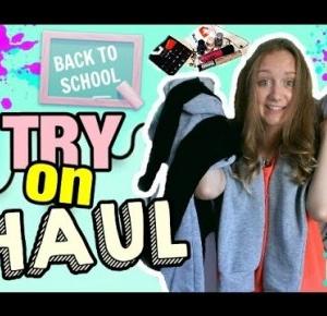 BACK TO SCHOOL | TRY ON HAUL 2016!