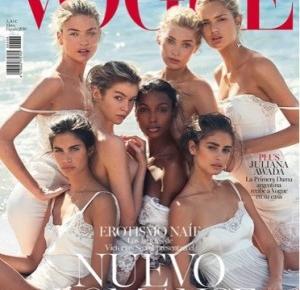Cocktail Dress: Aniołki Victoria Secret na okładce Vogue'a España