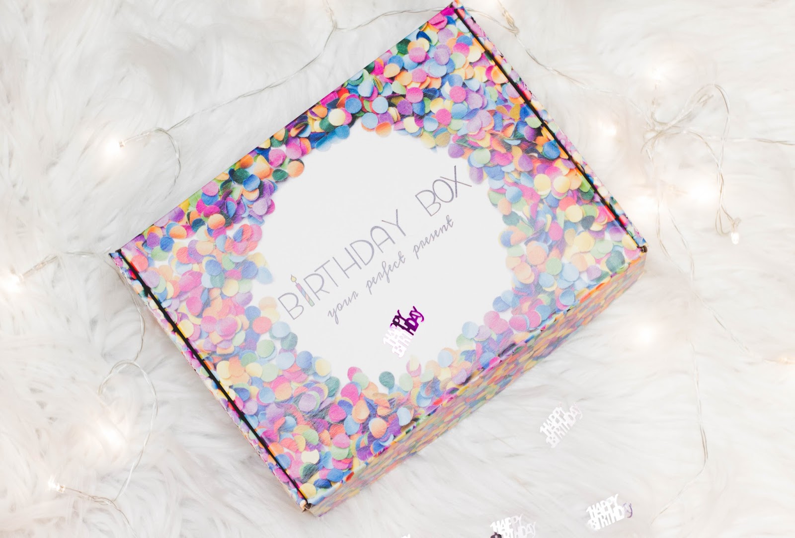 Birthday Box - prezent idealny, czyli pudełko urodzinowe - Czary-Marty
