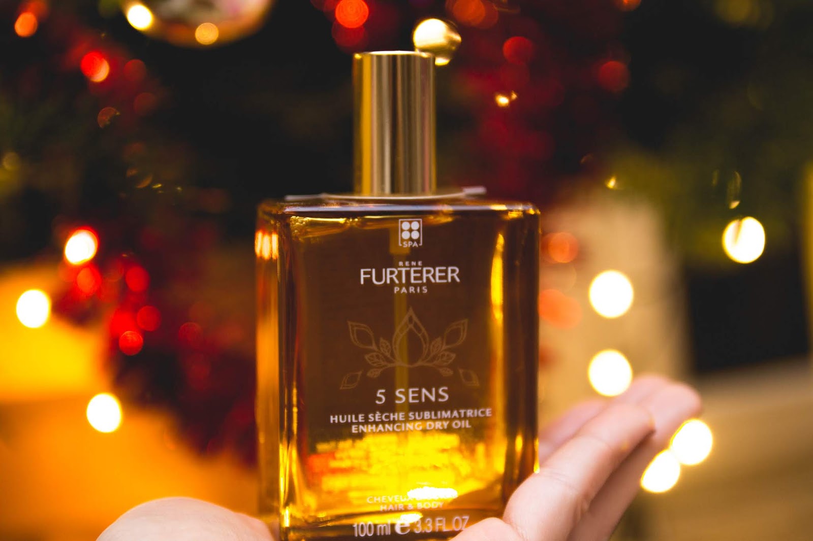 Rene Furterer 5 Sens suchy olejek wzmacniający do ciała i włosów - Czary-Marty