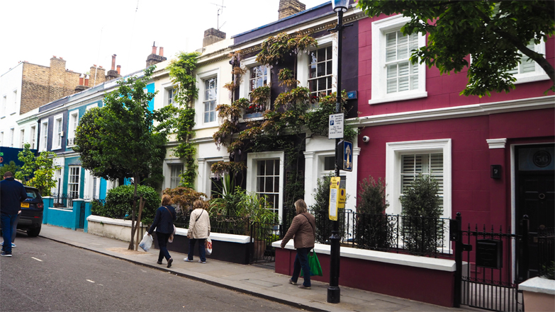 Londyńska dzielnica hipsterów - Notting Hill