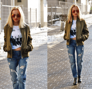 Dalena Daily: BOMBER JACKET