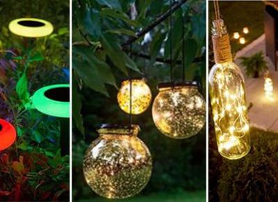 Lampki Ogrodowe DIY - TOP 23 Inspiracje na Oświetlenie Twojego Ogrodu
