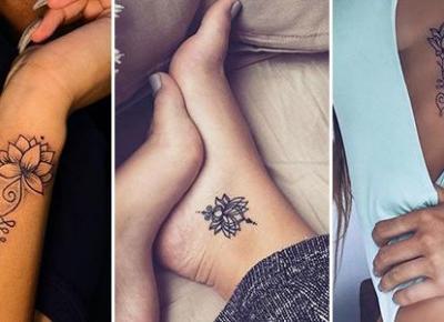 Tatuaż z Kwiatem Lotosu - TOP 23 Inspiracje na Modny i Kobiecy Tatuaż
