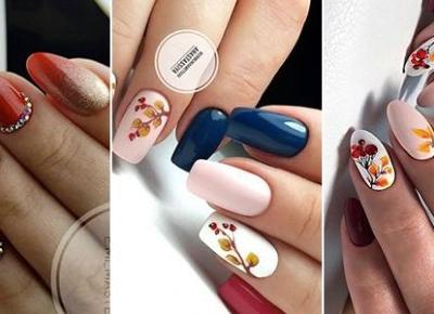 Manicure z Motywem Jesieni - TOP 27 Niesamowitych Inspiracji na Jesienne Paznokcie