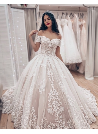 Luxus Brautkleider Prinzessin | Spitze Hochzeitskleider Online Kaufen_Brautkleider 2019_Brautkleider_Brautkleider,Abiballkleider,Abendkleider