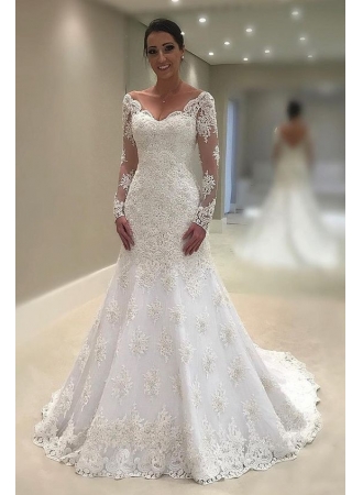 Fashion Brautkleider Mit Spitze A Linie | Hochzeitskleider mit Ärmel_Brautkleider Mit Ärmel_Brautkleider_Brautkleider,Abiballkleider,Abendkleider