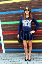 Definitely fashionable by Mona : Break rules...