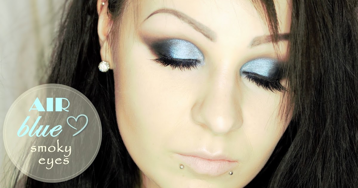 Air Blue Smoky Eyes krok po kroku