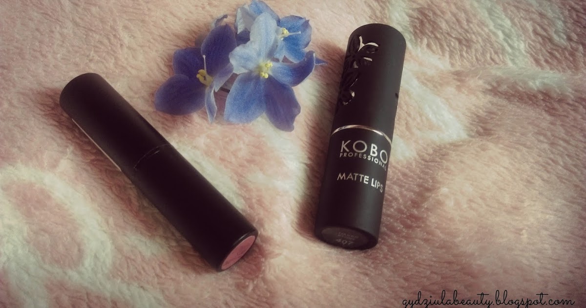                     GydziulaBeauty : Matowe pomadki dwóch firm ! KOBO Professional Mate vs CATRICE Ultimate Stay