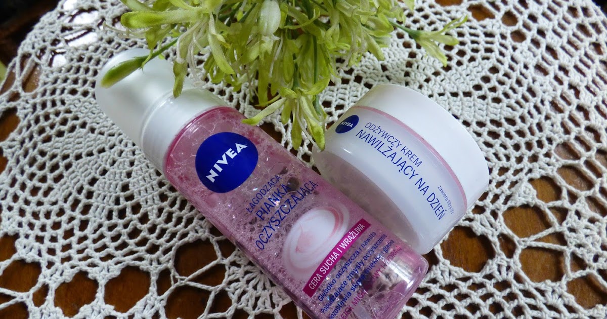                     GydziulaBeauty : Piankowo-kremowo . Czyli jak radzić sobie z przesuszoną skórą w dwóch krokach ! Nivea w akcji ! Pianka łagodząco oczyszczająca i odżywczy krem nawilżający na dzień