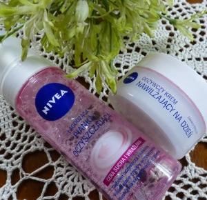                     GydziulaBeauty : Piankowo-kremowo . Czyli jak radzić sobie z przesuszoną skórą w dwóch krokach ! Nivea w akcji ! Pianka łagodząco oczyszczająca i odżywczy krem nawilżający na dzień