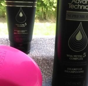                     GydziulaBeauty : Avon Techniques Supreme Oils with Nutri 5 Complex -Shampoo and Intense Radiance Treatment 