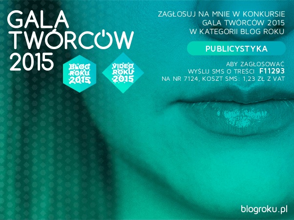 Gala Twórców - Blog Roku 2015!