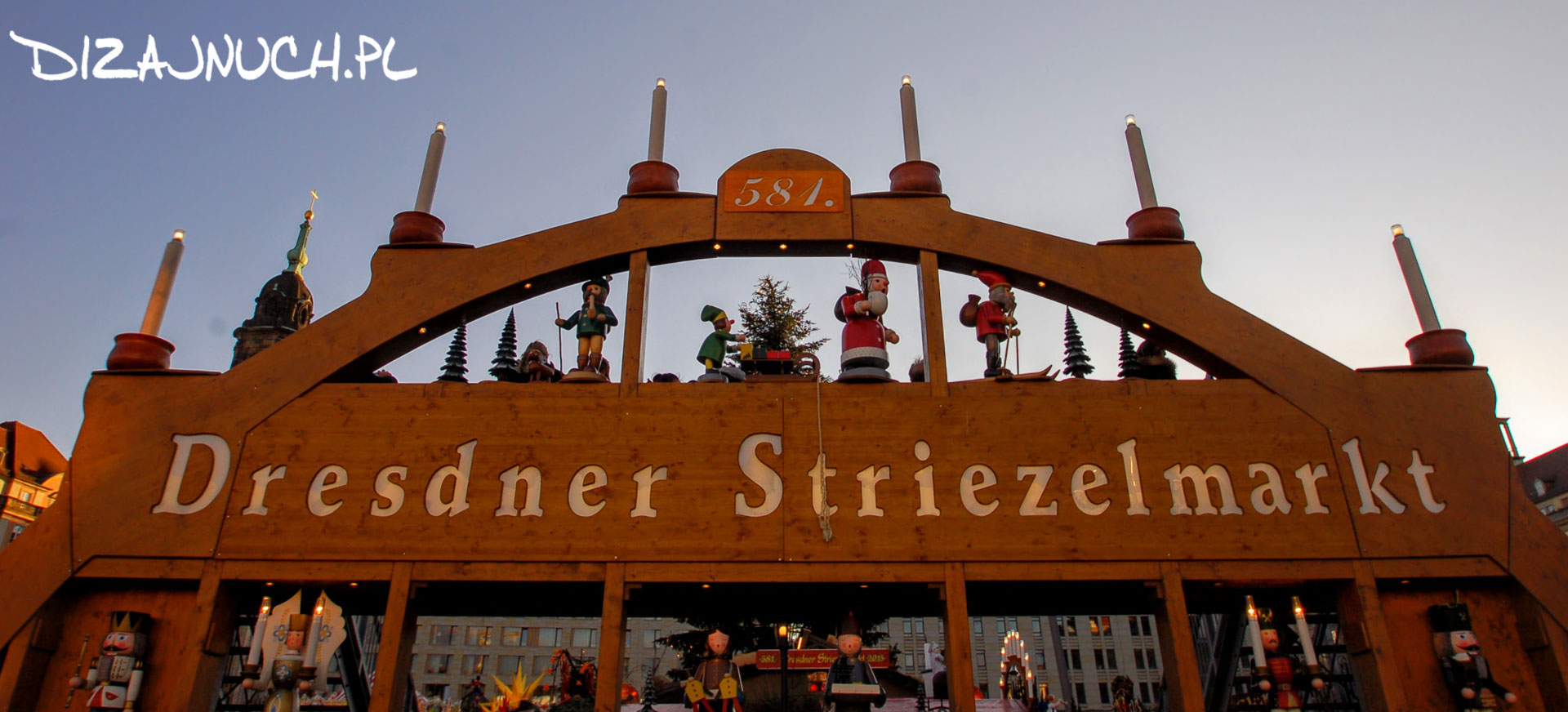Jarmark Bożonarodzeniowy w Dreźnie (Dresdner Striezelmarkt)