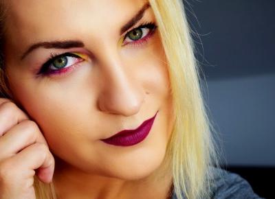 Kolorowy makijaż oczu z Freedom Makeup