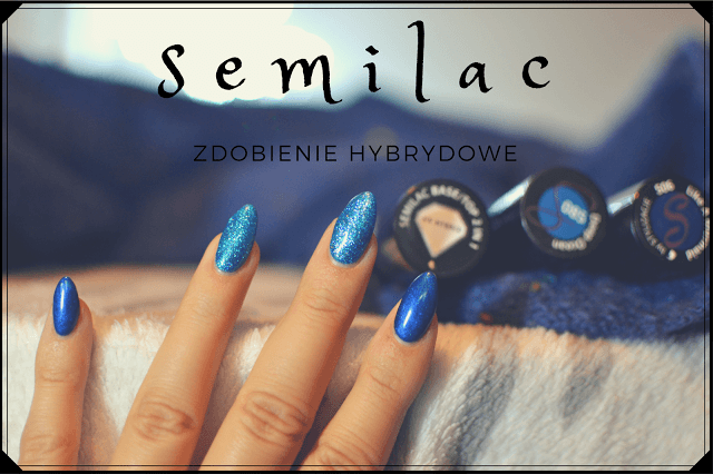 Zdobienie hybrydowe SEMILAC - blue | Bette Fashion