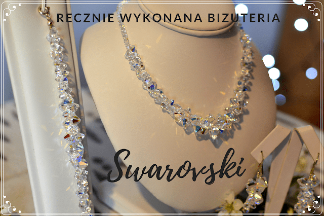 Ręcznie robiona srebrna biżuteria - kryształy Swarovski  | Bette Fashion