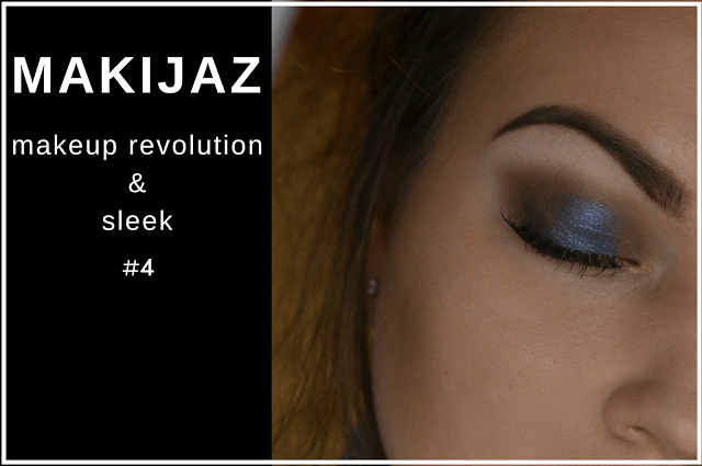 Makijaż - brąz i granat - Makeup Revolution & Sleek | Bette Fashion