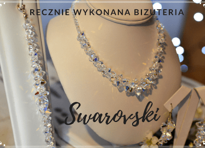 Ręcznie robiona srebrna biżuteria - kryształy Swarovski  | Bette Fashion