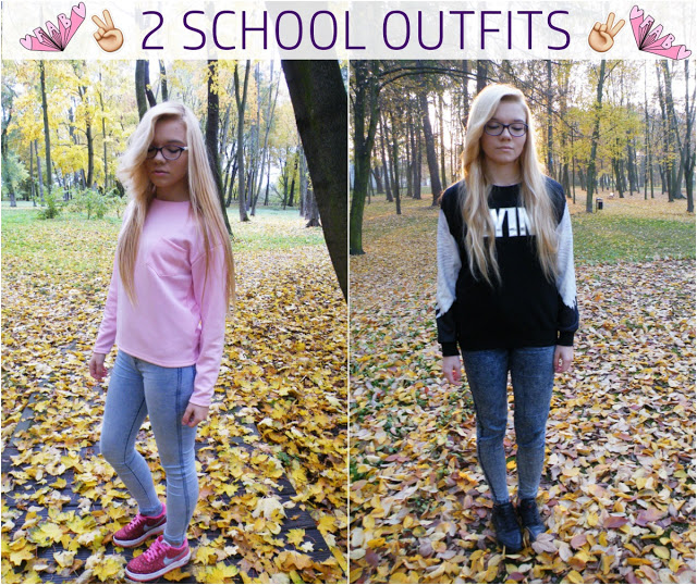  2 SCHOOL OUTFITS : DONUT WORRY 