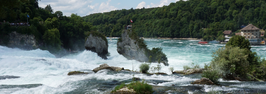 Rheinfall – Wodospad na Renie – Szwajcaria w podróży