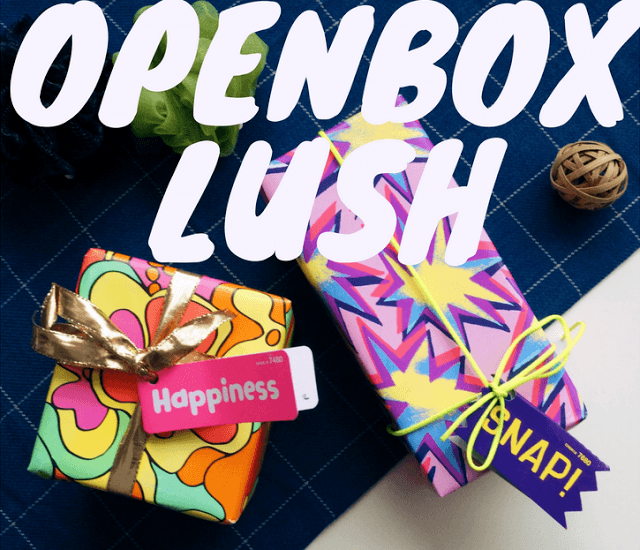 Dookola-swiata: Openbox: Lush. Co kryją zestawy prezentowe?