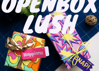 Dookola-swiata: Openbox: Lush. Co kryją zestawy prezentowe?
