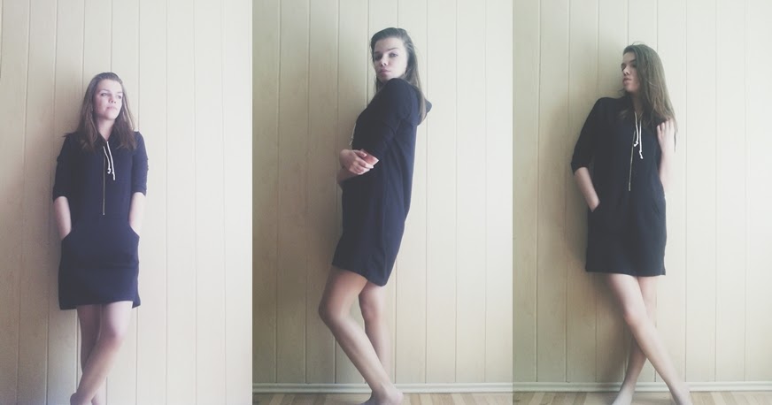 DOROTA-Z: SPORTY BLACK DRESS|Outfit