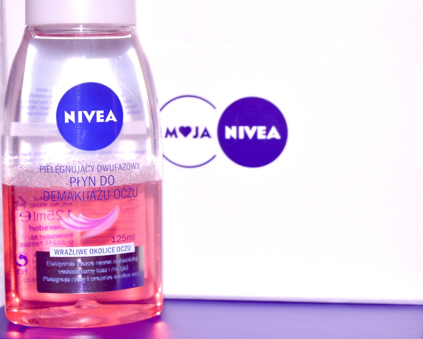 Dorota Pisze.pl: Test Nivea. Dwufazowy płyn do demakijażu oczu.