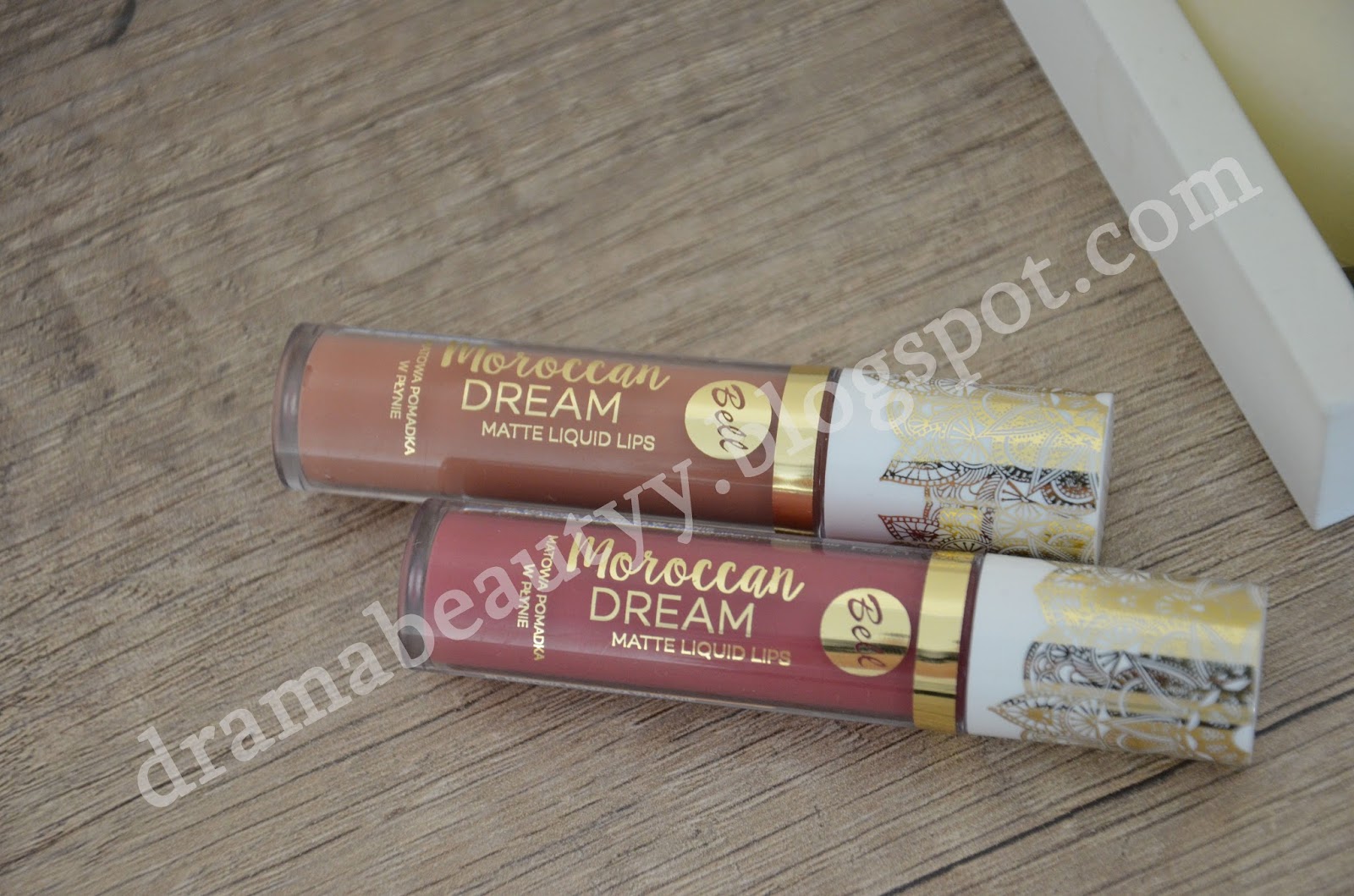 uroda dramatycznie.: RECENZJA: Bell - Moroccan DREAM Matte Liquid Lips   SWATCHE