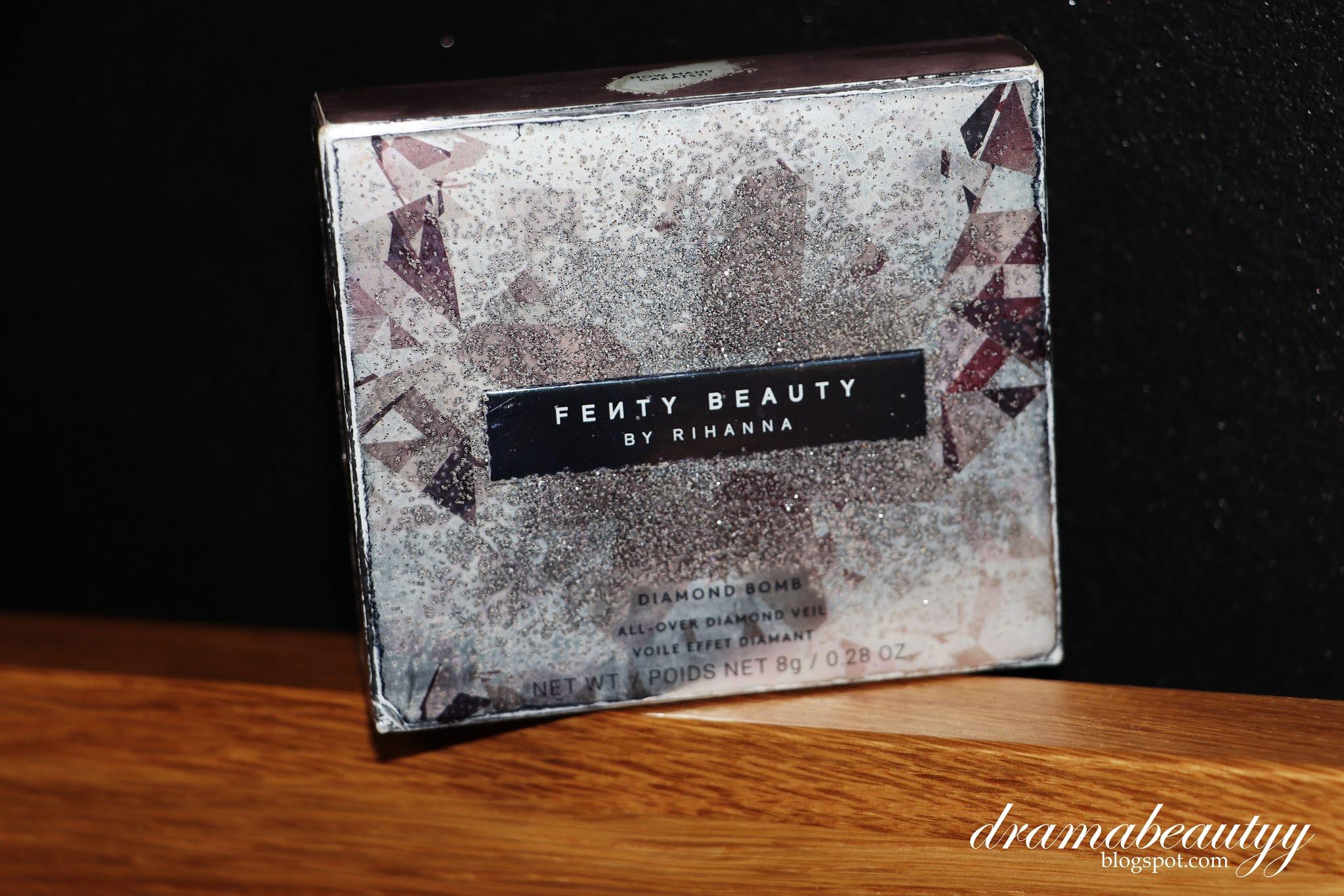 uroda dramatycznie.: RECENZJA: Fenty Beauty by Rihanna - Diamond Bomb All-over Diamond Veil 