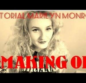 Tutorial Marilyn Monroe   Making of