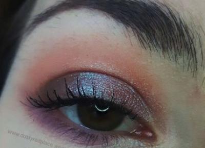 Makijaż oczu na co dzień (NYX Lid Lingerie + Nabla Alchemy) - Dusty Red Place