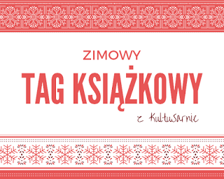 Zimowy tag książkowy