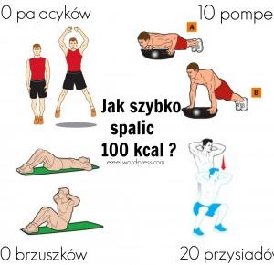 Jak szybko spalić 300 kcal - 16 sposobów