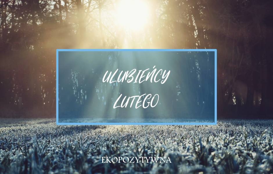 Ulubione w lutym | Ulubieńcy miesiąca | ekopozytywna