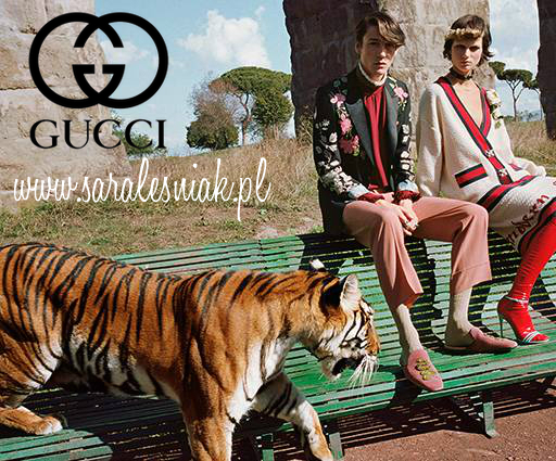 Kampania Gucci wiosna-lato 2017 - Sara Leśniak