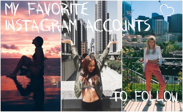 My favorite insta accounts!   - S A R A    L E Ś N I A K 