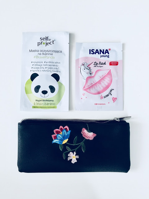 Haul nowości rossmann ISANA young Lip Patch oraz selfie project Maska oczyszczająca na tkaninie #BRAVEPANDA