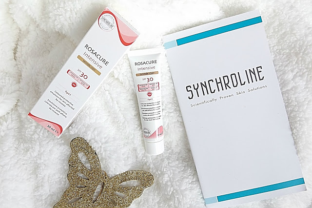 acne skin: Synchroline » Rosacure Intensive teintee clair » Krem wyrównujący koloryt