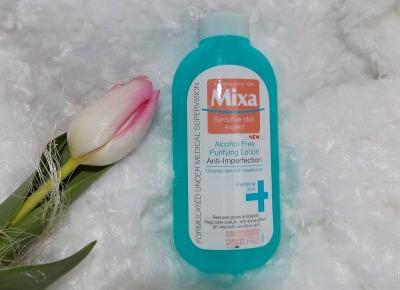 acne skin: Mixa » Oczyszczający tonik bez alkoholu