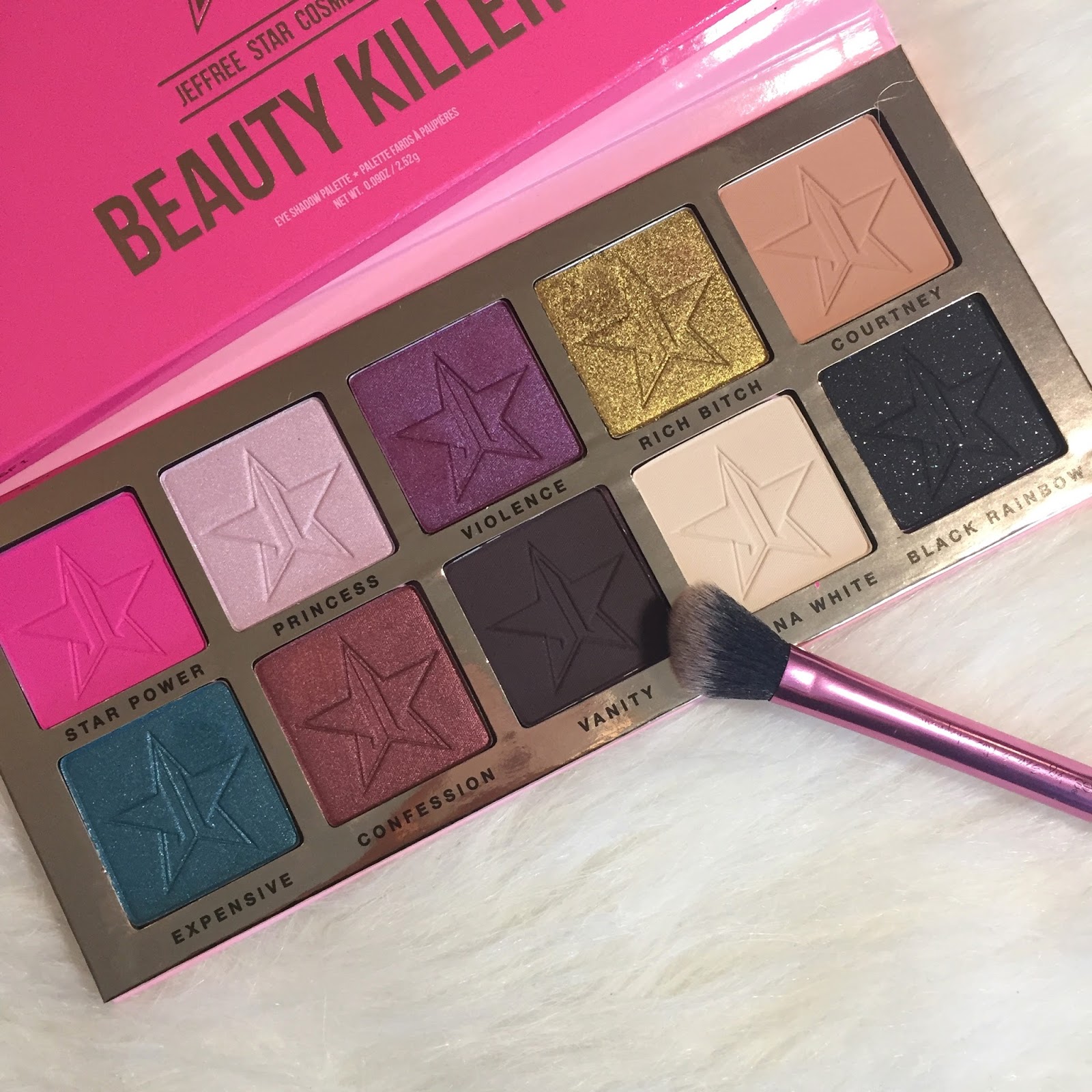 JEFFREE STAR:Beauty Killer SWATCHES. | Kayleen beauty!