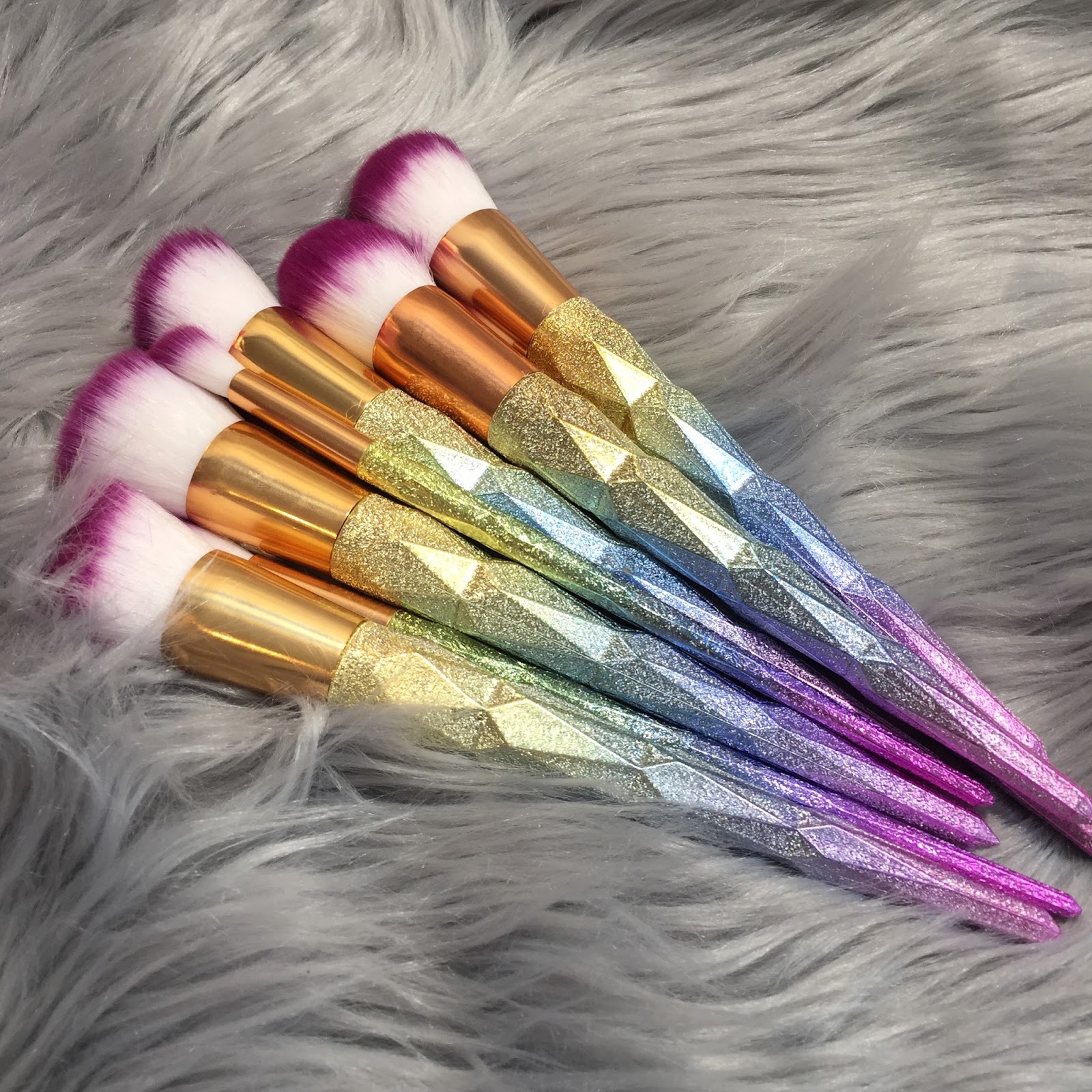 GLITTER MAKEUP BRUSHES with Gamiss & Zaful. | Kayleen beauty!