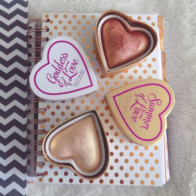 Flare - beauty and me.: RECENZJA: Makeup Revolution: Love Hot Summer 