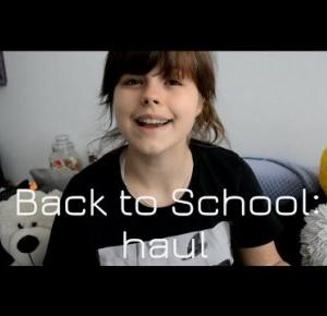 Back to school: haul